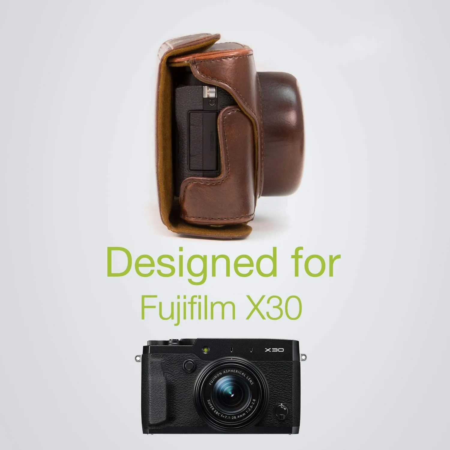 MegaGear Ever Ready custodia ecopelle Fujifilm X30