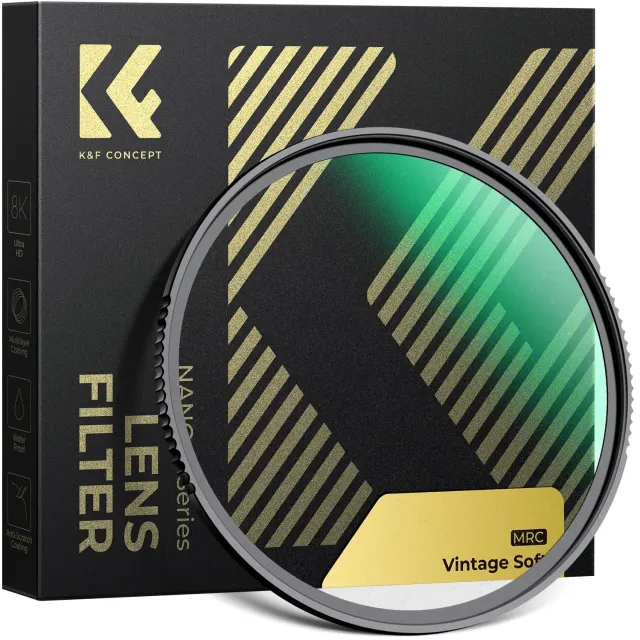 K&F Concept Nano-Xcel Filtro Vintage Soft 67mm cinema