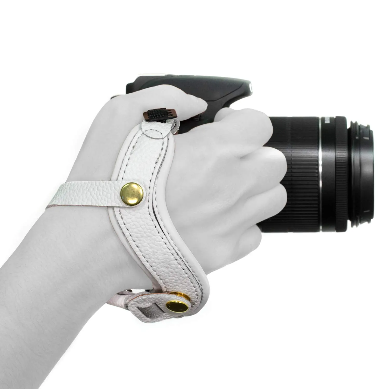 MegaGear SLR DSLR Tracolla Fotocamera Pelle Nero