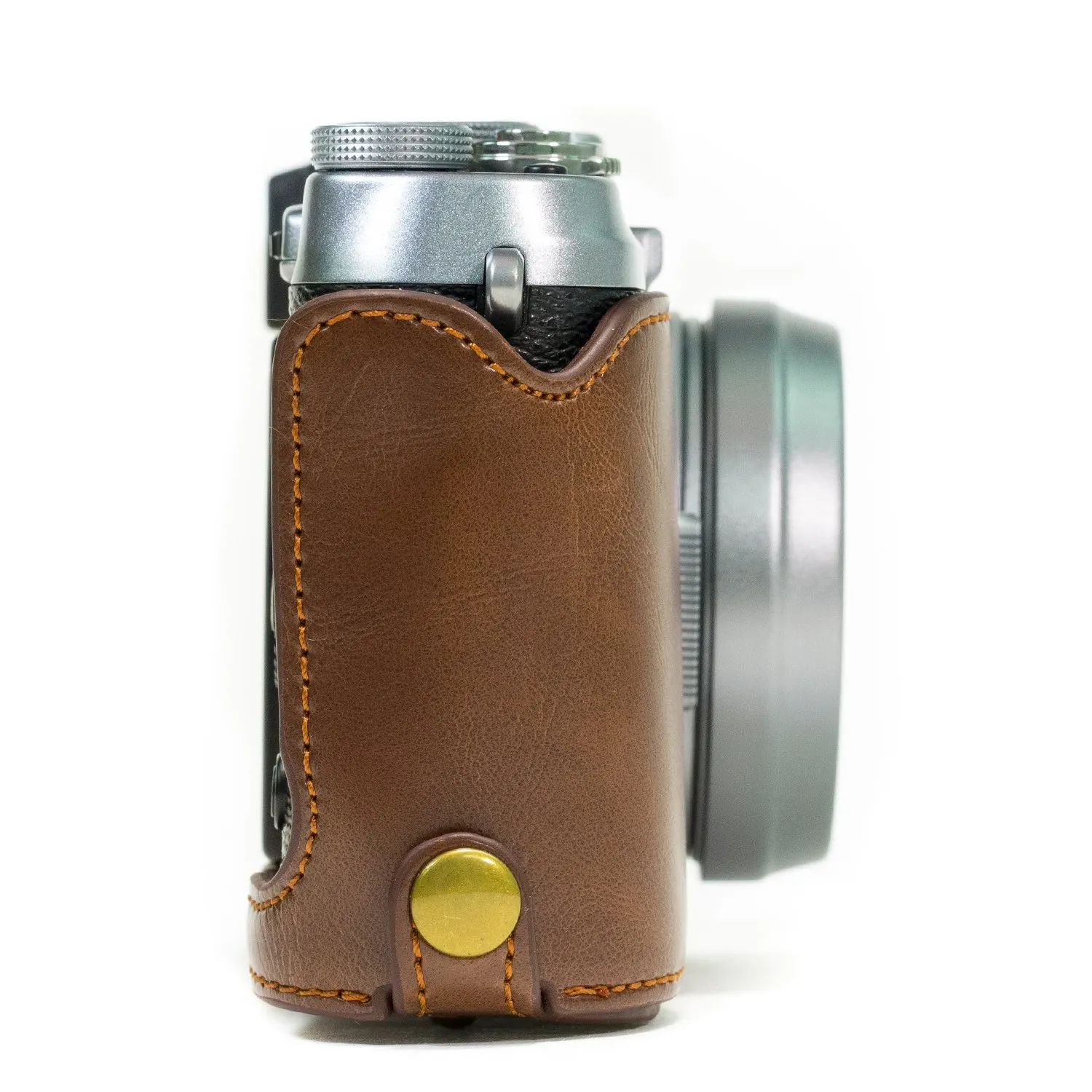 MegaGear Ever Ready MG1103 custodia X100S ecopelle marrone