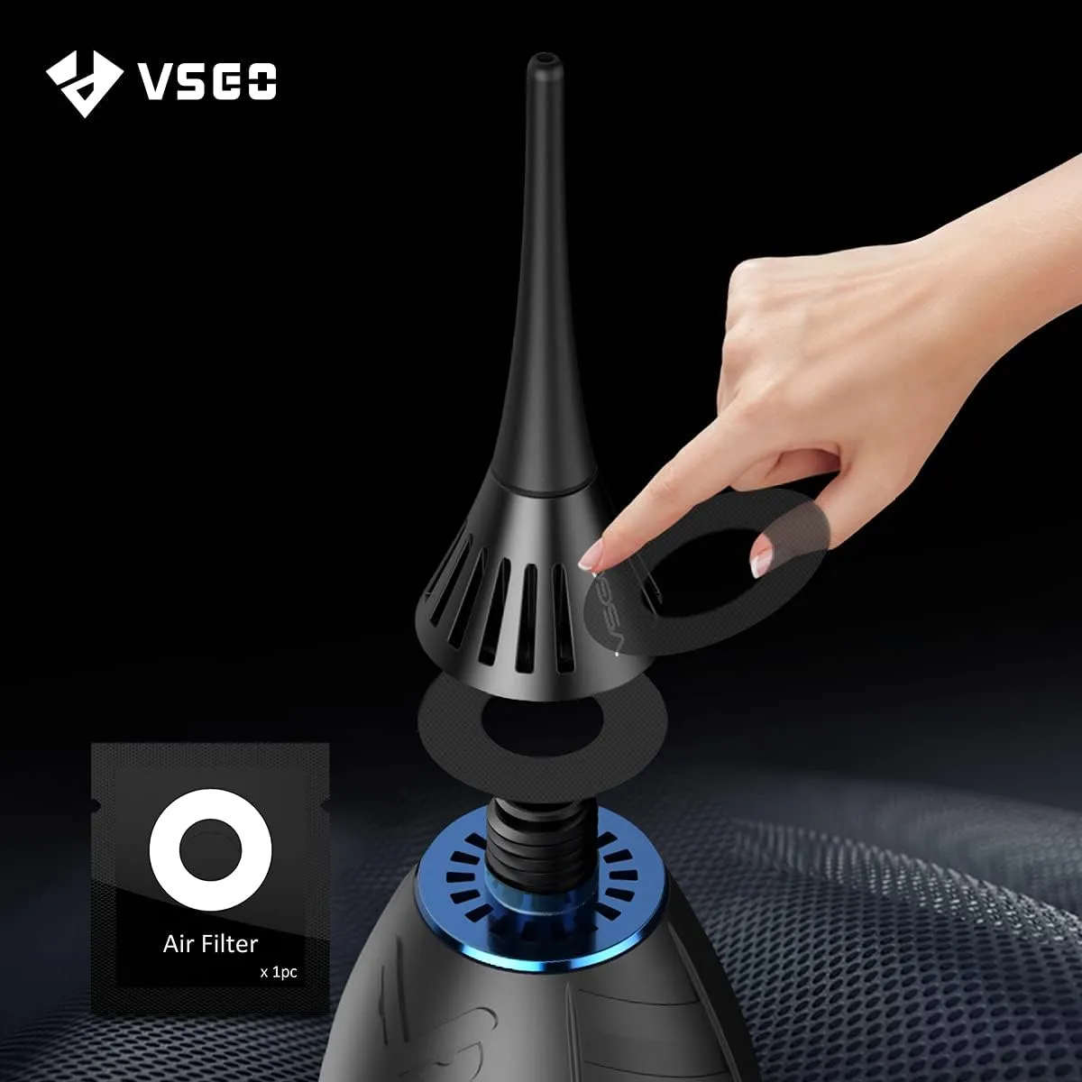 VSGO Filtri ricambio soffietto 6 pezzi