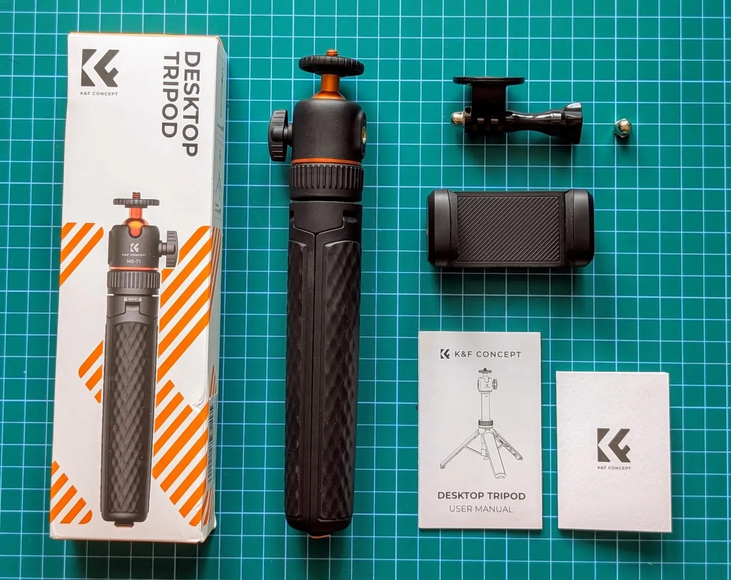 K&F Concept 65cm Treppiede Smartphone con Telecomando