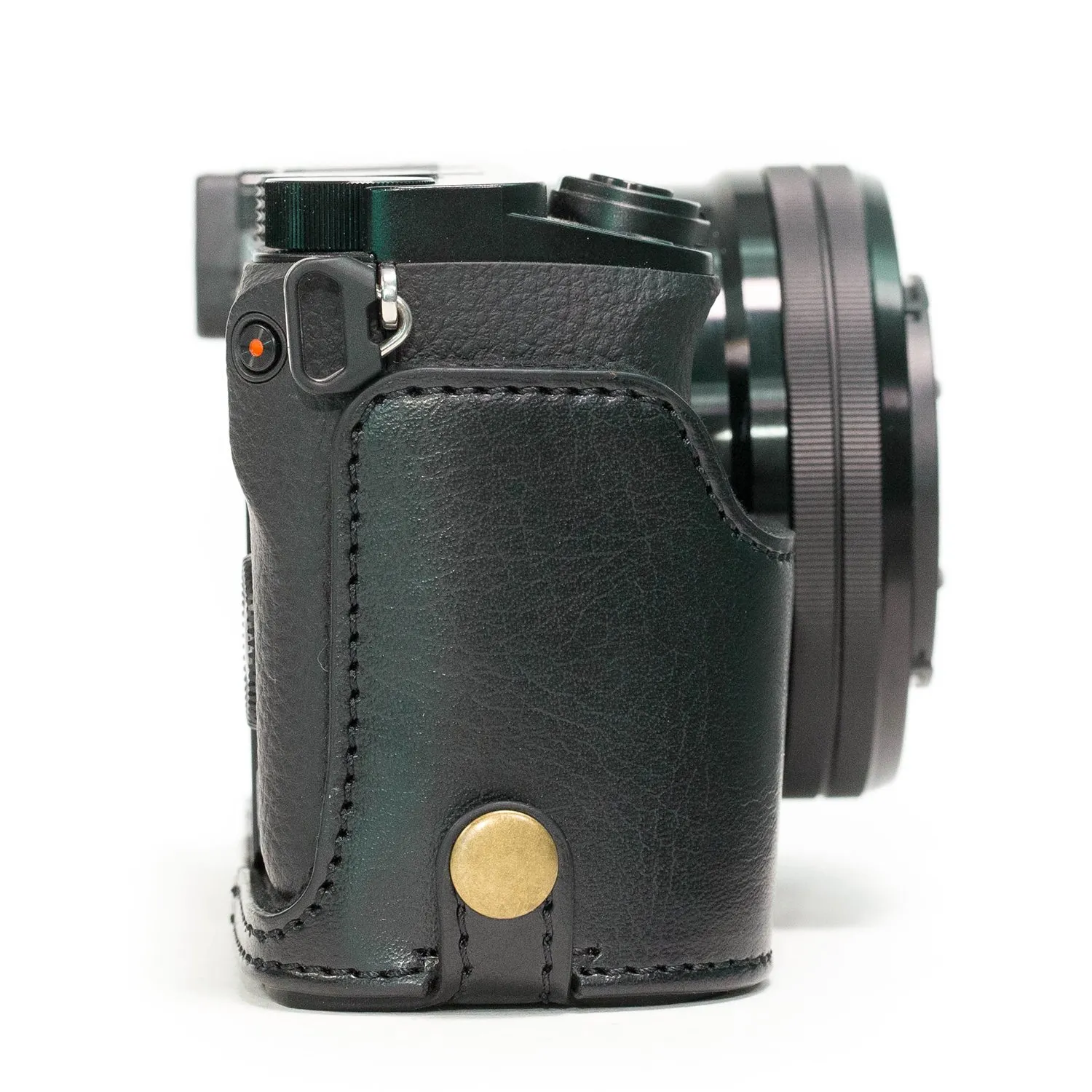 MegaGear Ever Ready Sony A5100 mezza custodia pelle nero