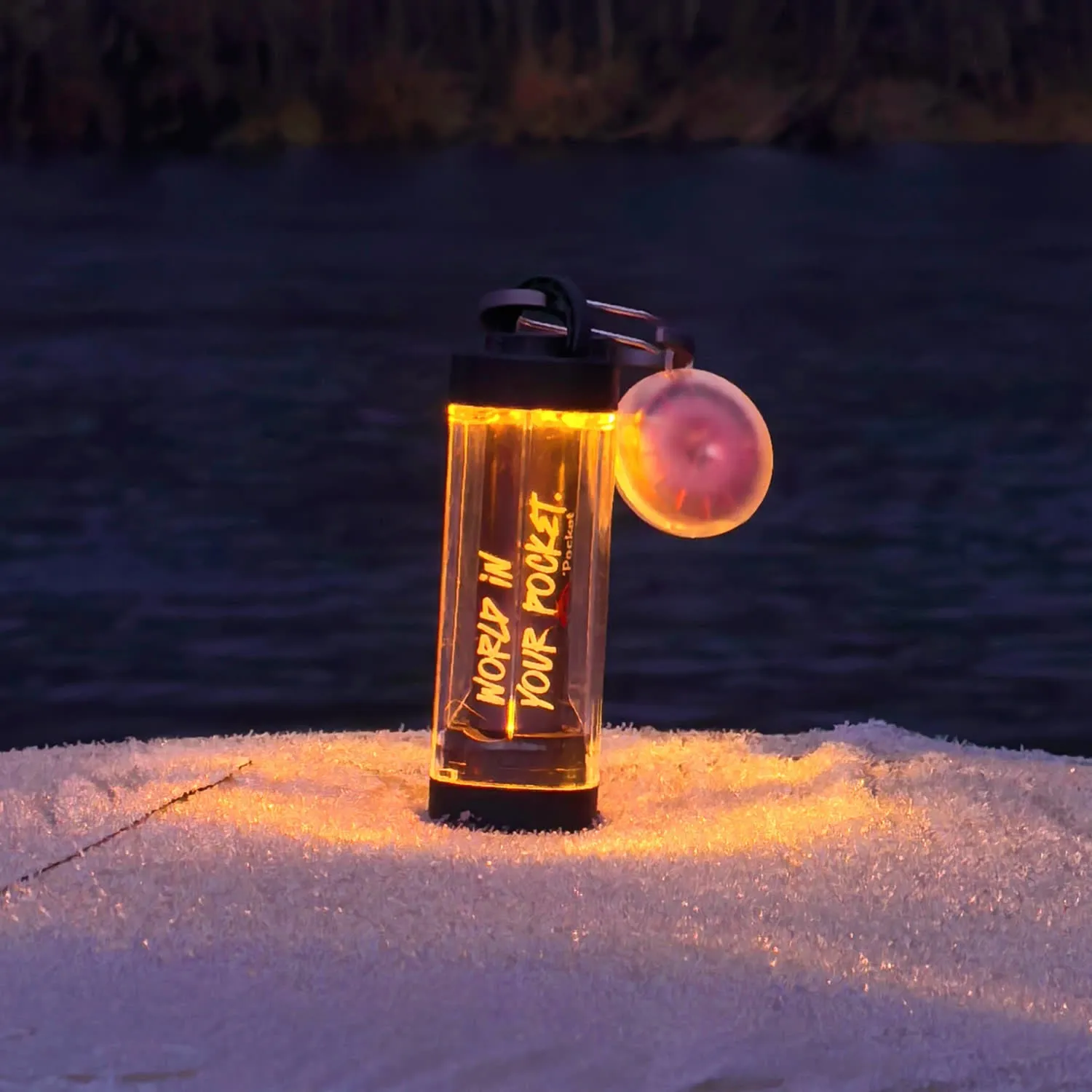 VSGO Pocket Ranger Lantern Lampada Campeggio Oro Sabbia