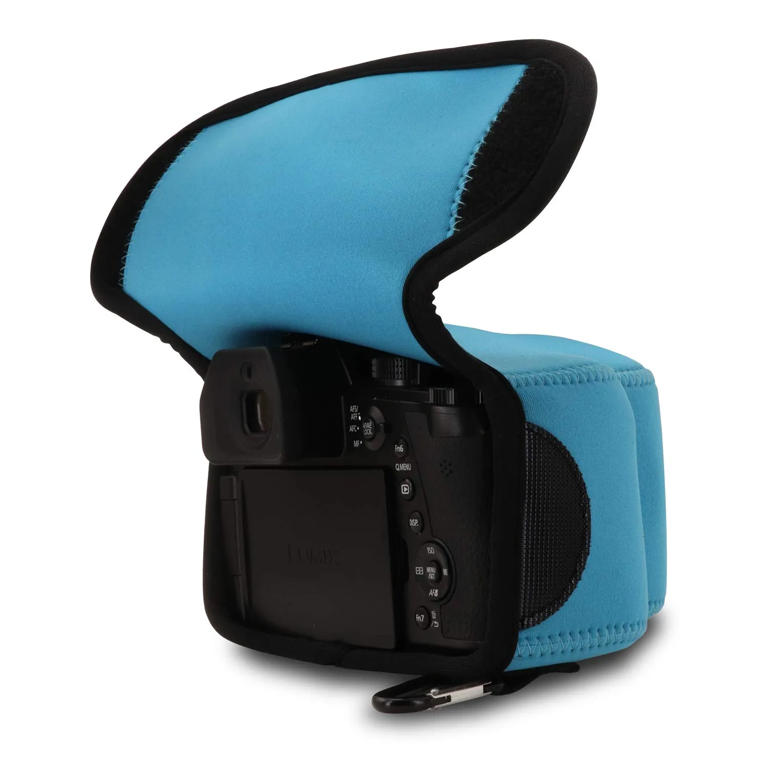 MegaGear MG1689 custodia neoprene Panasonic FZ1000 II blu leggera