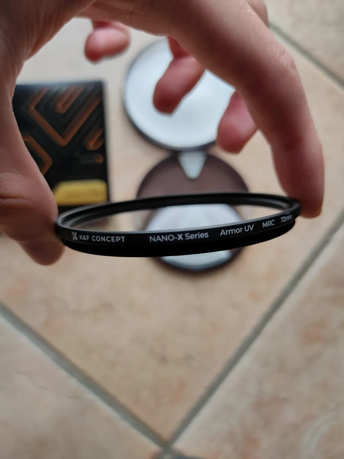 K&F Concept Nano-Xcel Filtro UV Armor 82mm HD