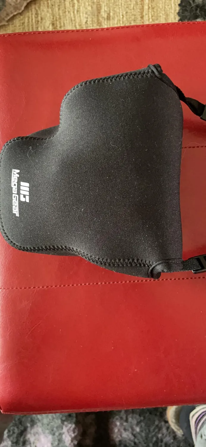 MegaGear MG628 Custodia Neoprene Panasonic FZ300 grigio