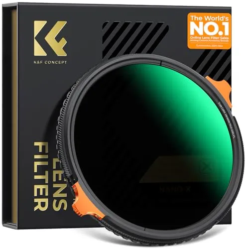 K&F Concept Nano-Xcel ND2-32 CPL filtro 67mm True Color