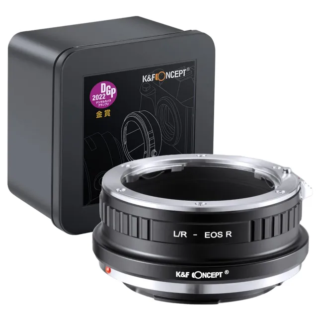 K&F Concept L/R-EOS R adattatore Leica R-Canon RF manuale