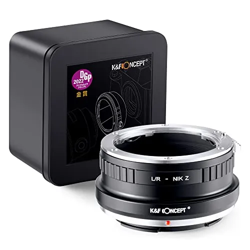 K&F Concept L/R-Nik Z adattatore obiettivi Leica R-Nikon Z