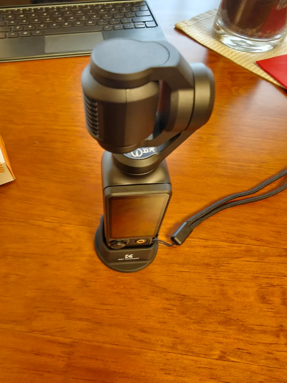 K&F Concept supporto silicone DJI Osmo Pocket 3 stand scrivania