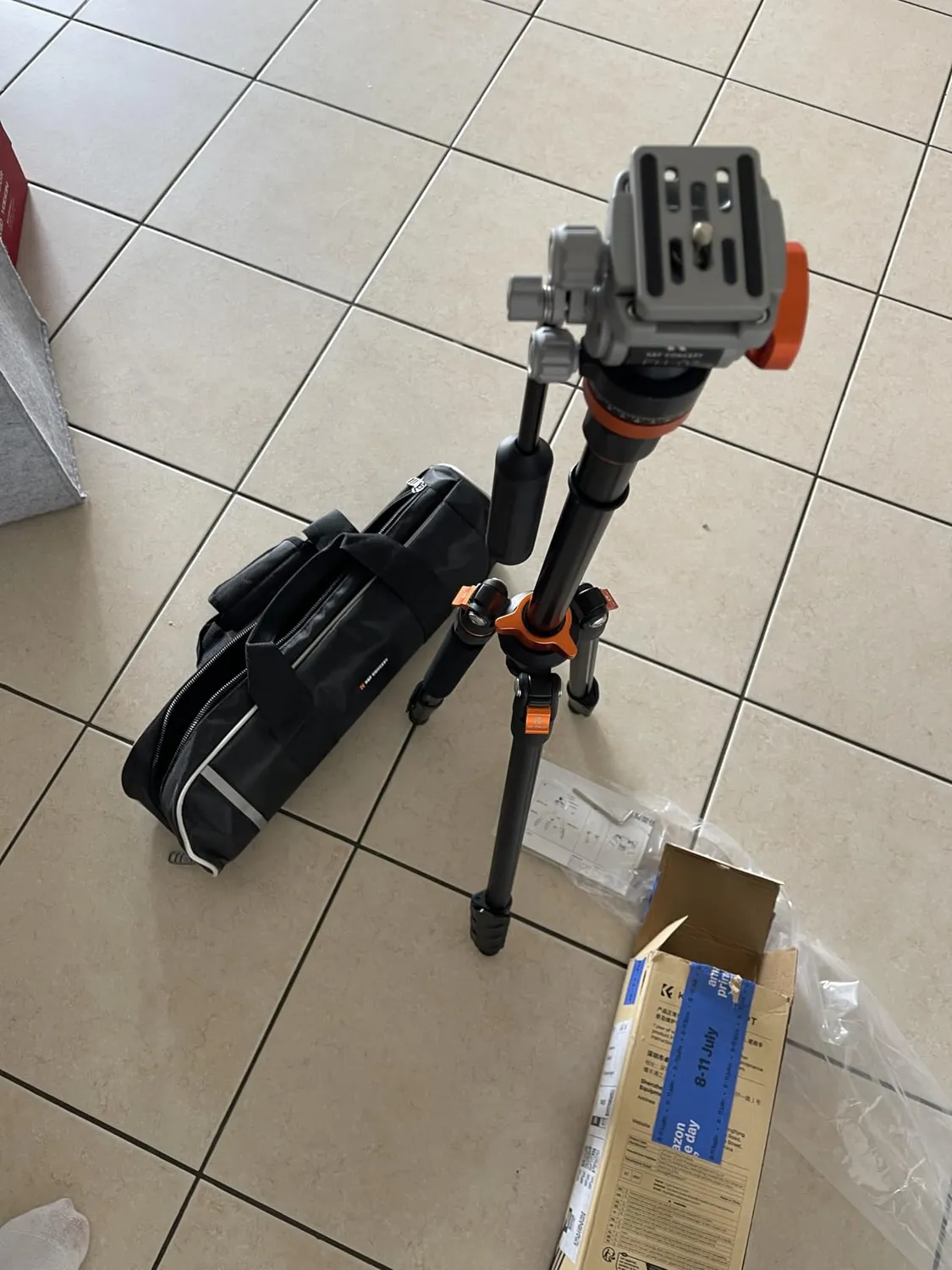 K&F Concept Treppiede 202 Cm Testa Idraulica 5 Kg Monopiede