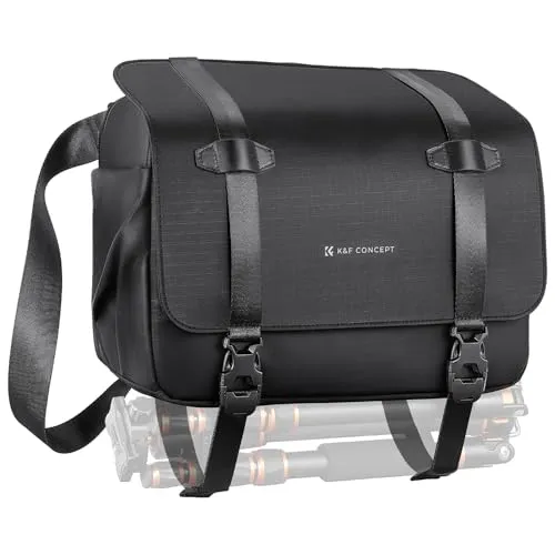 K&F Concept borsa fotografica impermeabile laptop 13" tracolla
