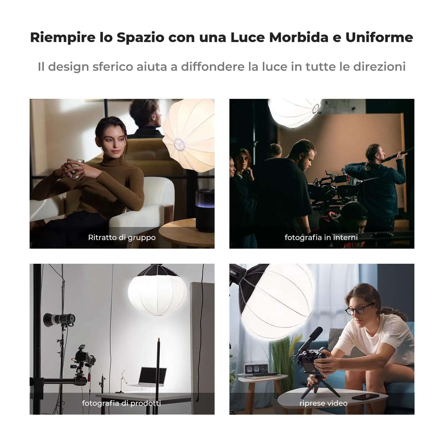 Concept Lantern 65cm softbox Bowens con griglia
