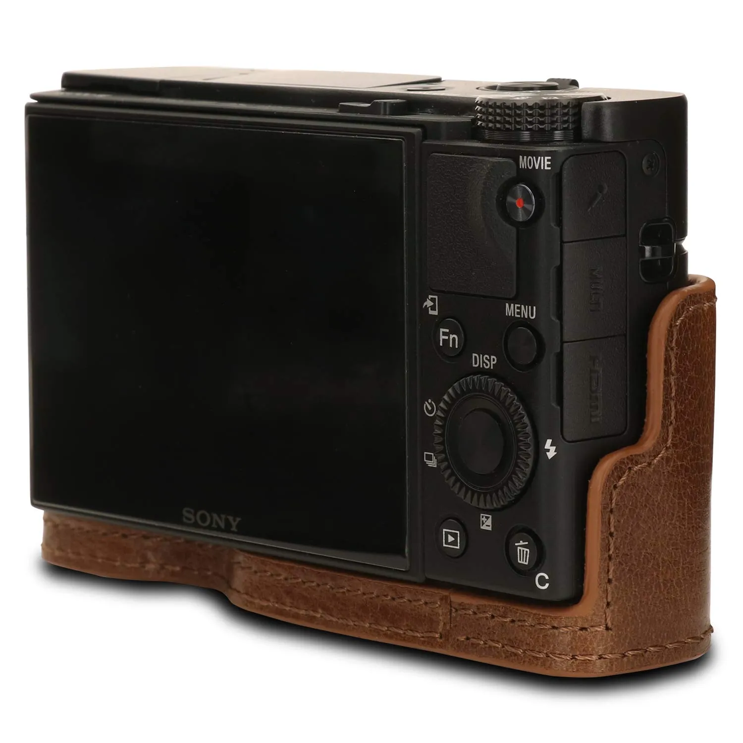 MegaGear MG1728 Ever Ready Pelle Sony RX100 VII Marrone