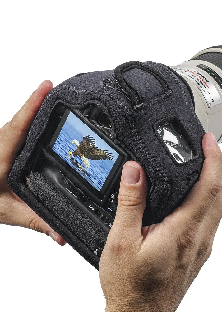 LensCoat BodyGuard Compact CB custodia fotocamera grip nera