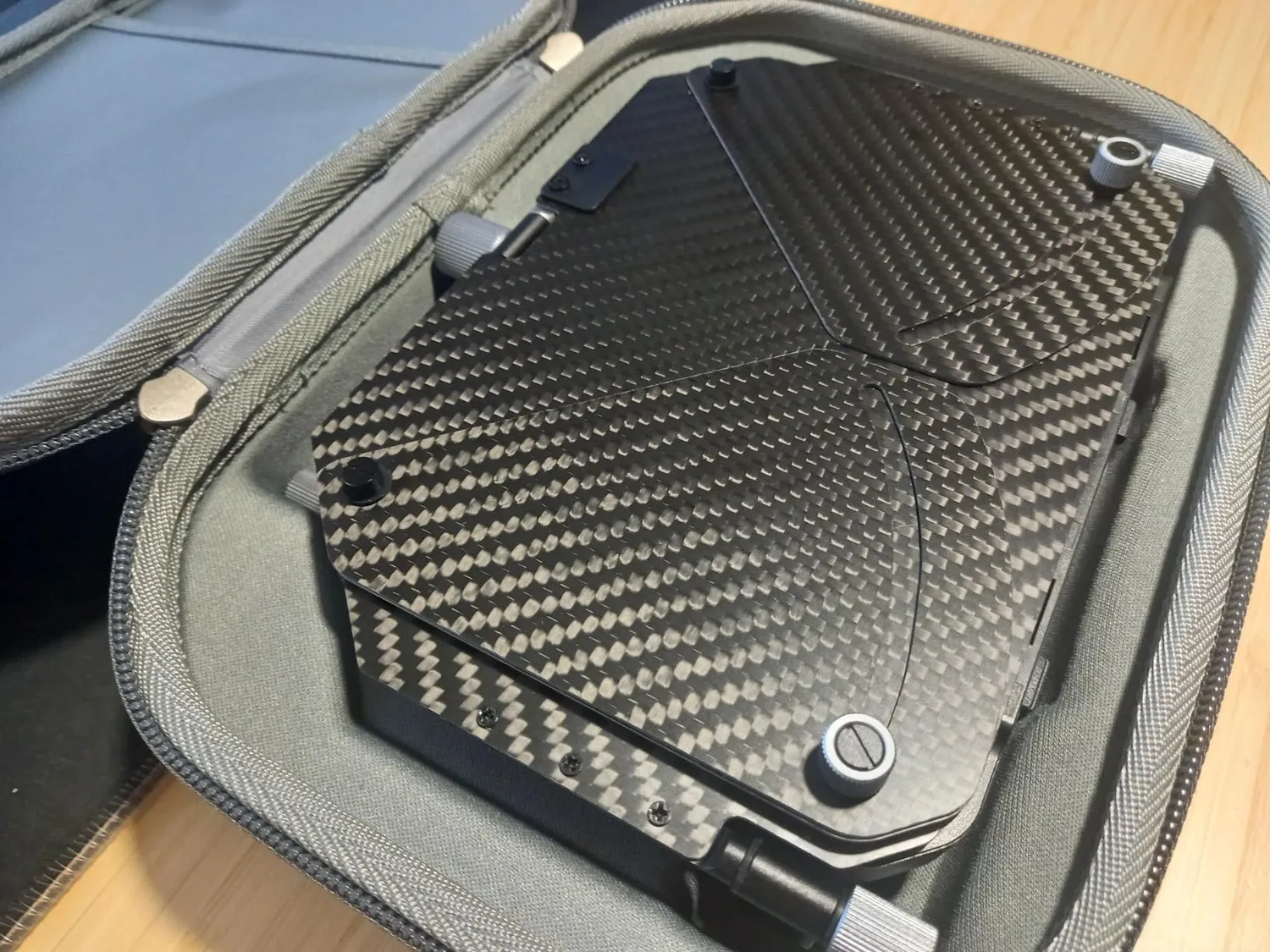 K&F Concept Mini Matte Box 4x5,65" paraluce video 2 filtri