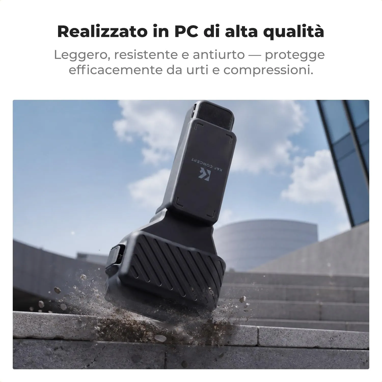 K&F Concept custodia PC per DJI Osmo Pocket 4P rigida