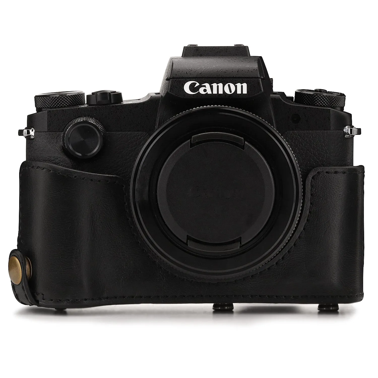 MegaGear MG1382 custodia pelle nera G1 X Mark III