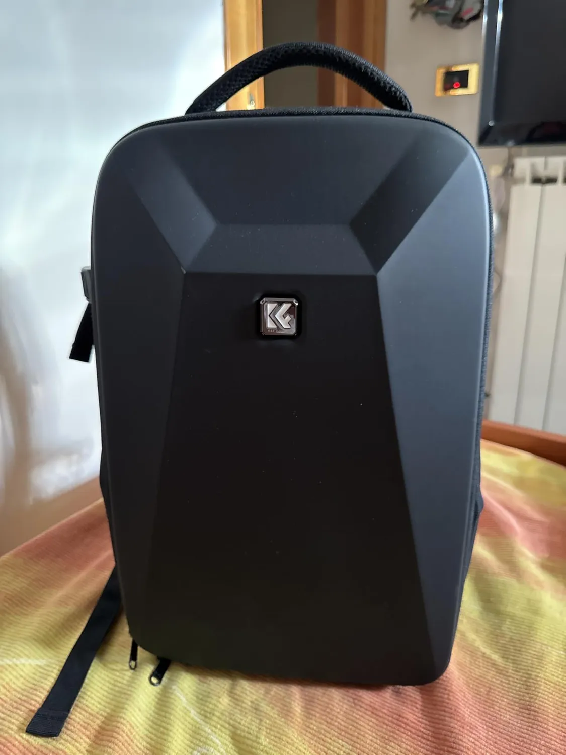 K&F Concept Zaino Foto Guscio Rigido 44cm Nero 15.6"