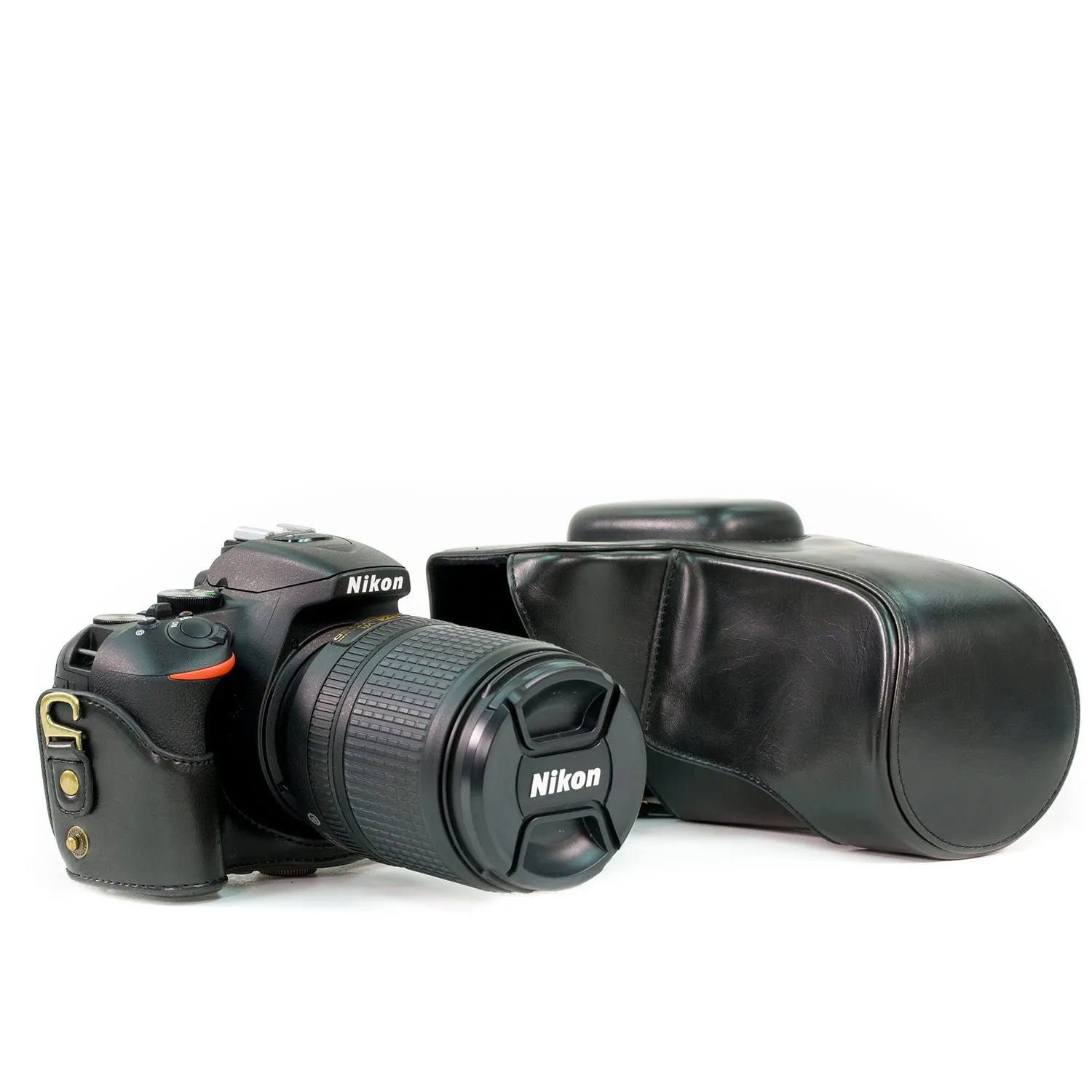 MegaGear Ever Ready Custodia Fotocamera Nikon D5600 ecopelle
