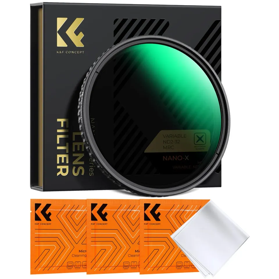 K&F Concept Nano-Xcel ND2-32 filtro variabile 67mm 1-5 stop