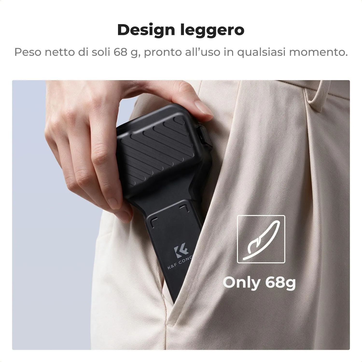 K&F Concept custodia PC per DJI Osmo Pocket 4P rigida