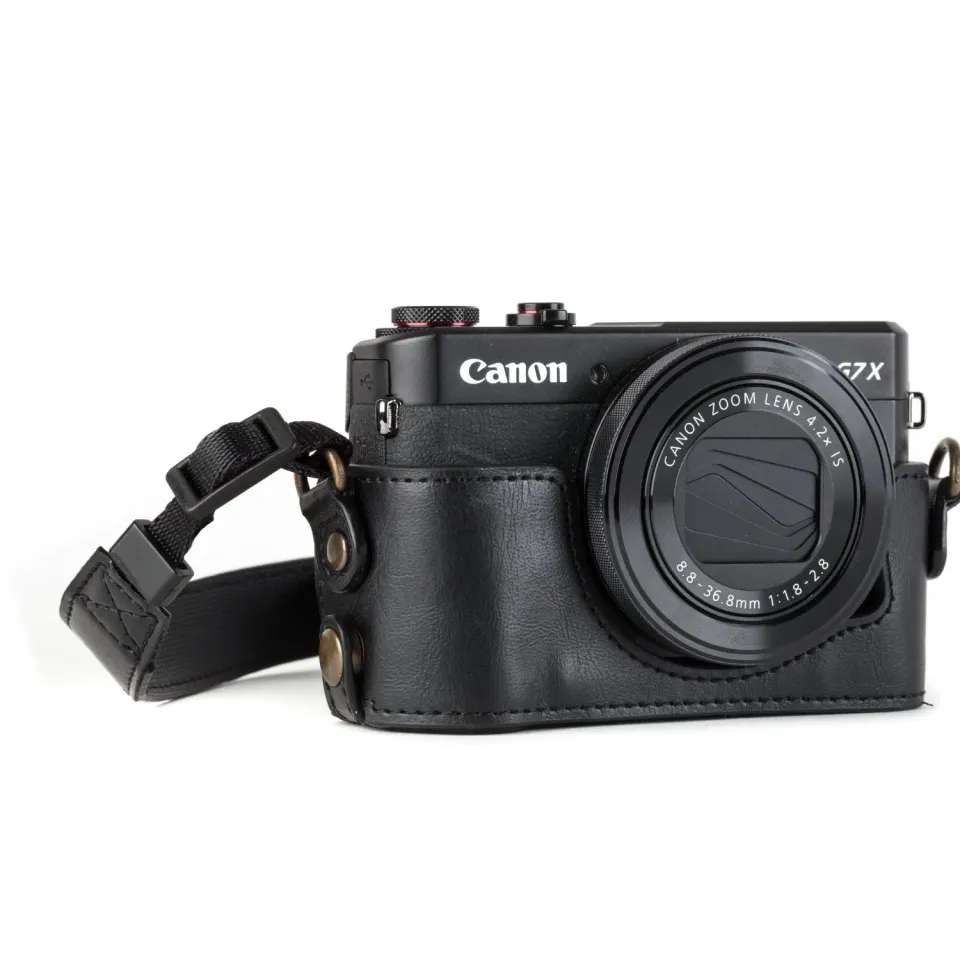 MegaGear Ever Ready MG951 custodia fotocamera Canon G7 X II nera