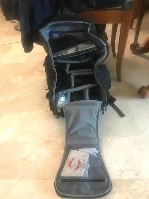 K&F Concept Zaino Foto 25L Impermeabile Nero Grigio