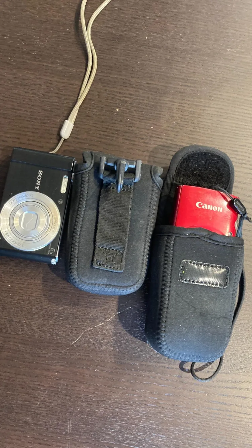 MegaGear PowerShot SX620 custodia neoprene rosso compatta