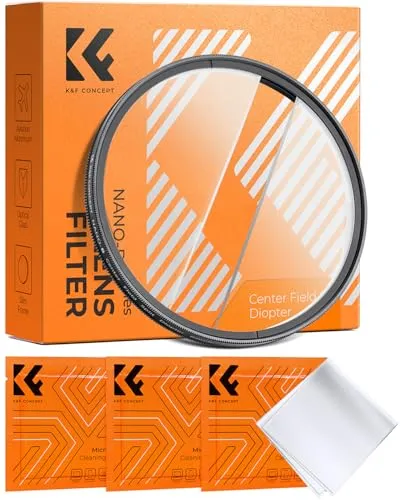K&F Concept Split Diopter filtro 82mm effetto centrale