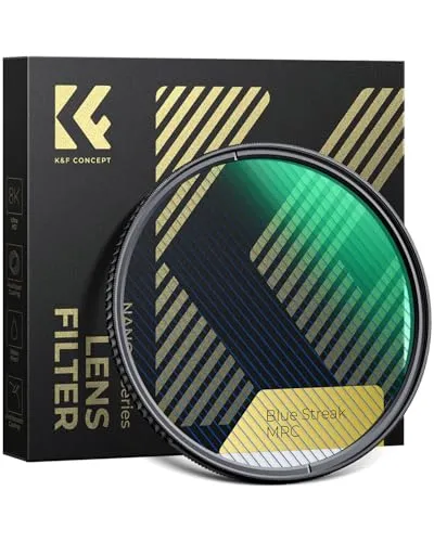 K&F Concept Nano-Xcel Filtro Streak Blu 49mm anamorfico
