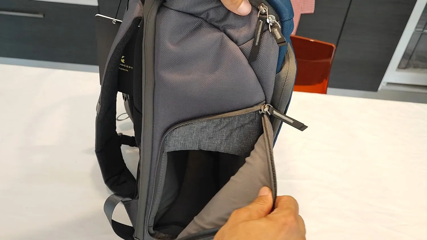 K&F Concept zaino fotografico 25L grigio impermeabile