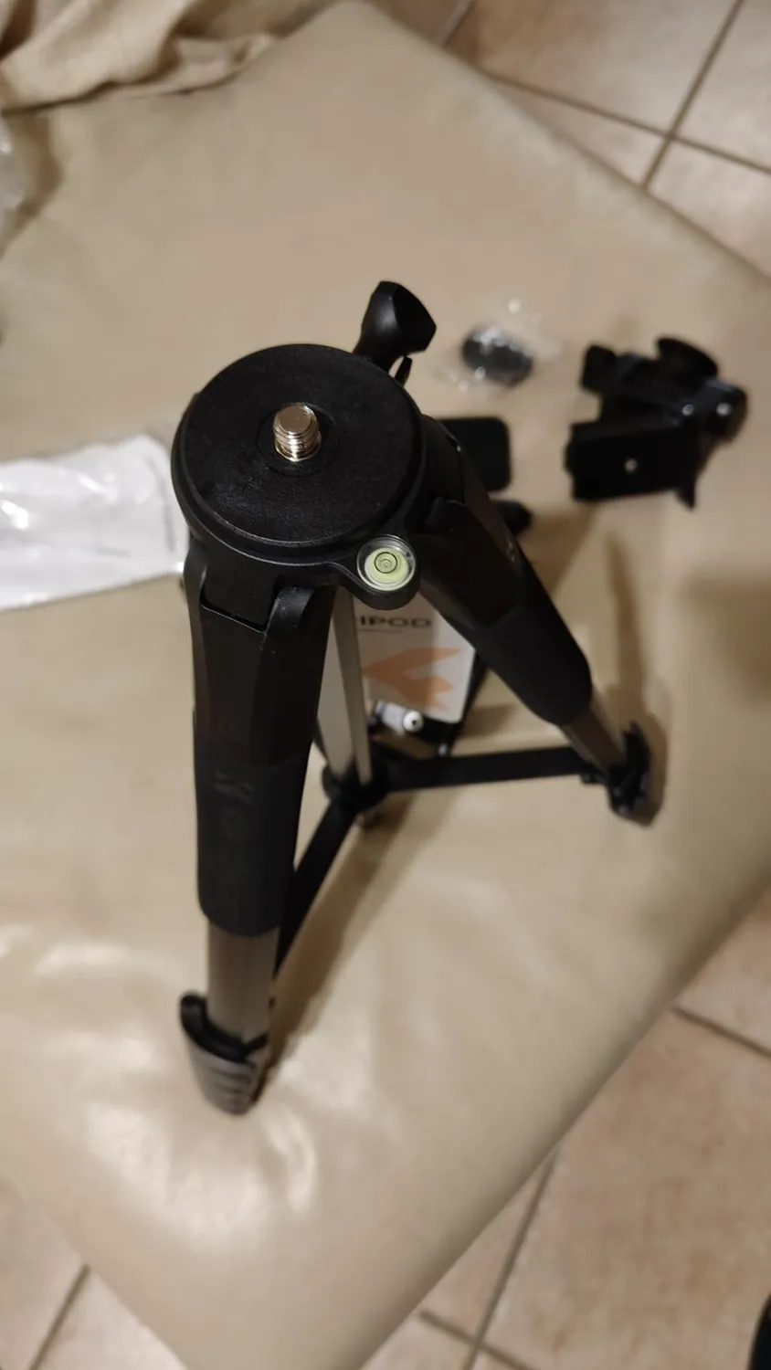 K&F Concept Treppiede Fotocamera 190 cm Nero 4 kg Alluminio
