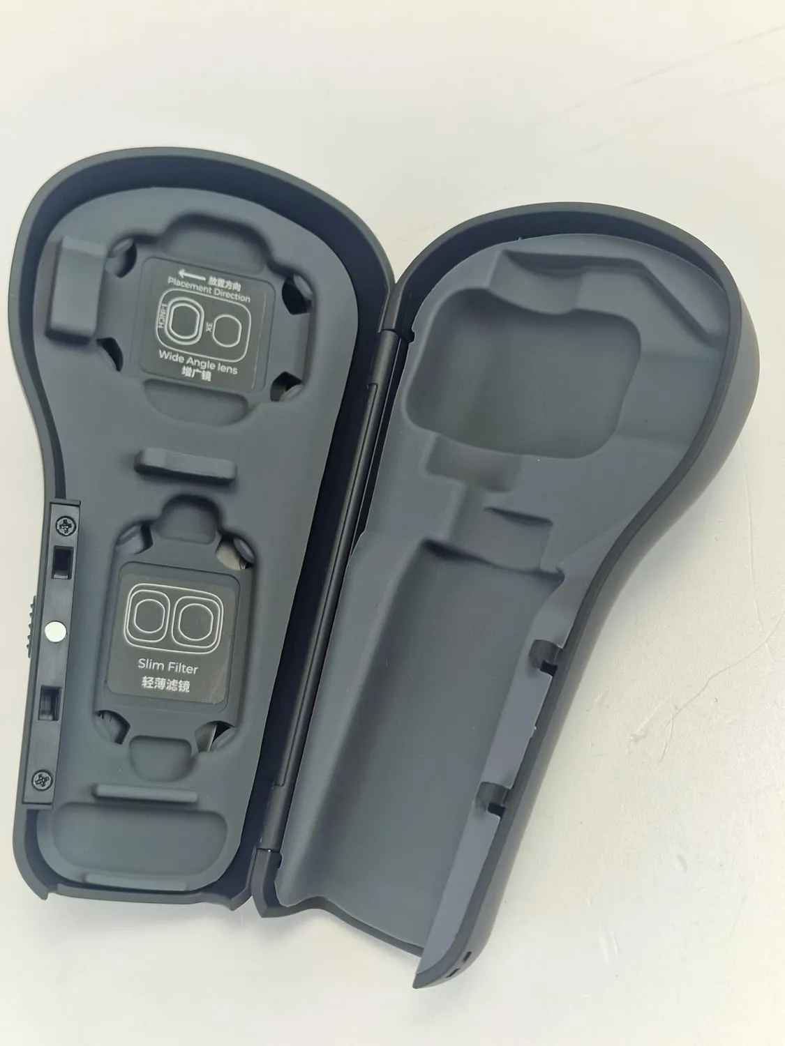 K&F Concept Custodia Pocket 4P Rigida Verde filtri