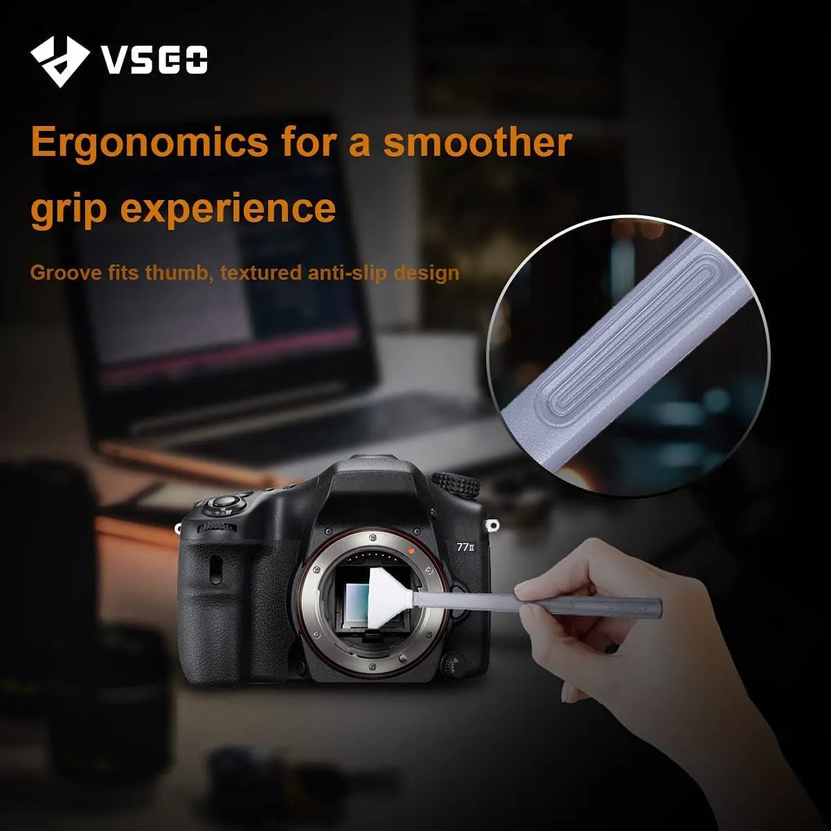 VSGO V-S03E swab pulizia sensore full-frame 24 pezzi