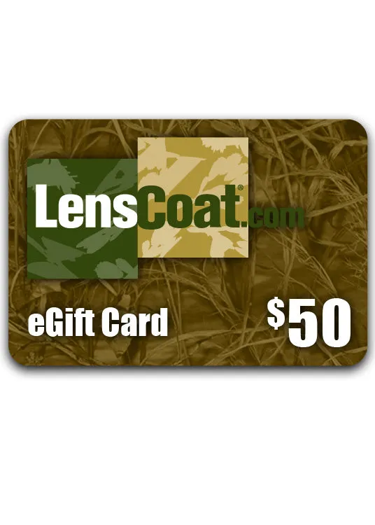 Lenscoat LensCoat eGift Card buono regalo 20 dollari digitale