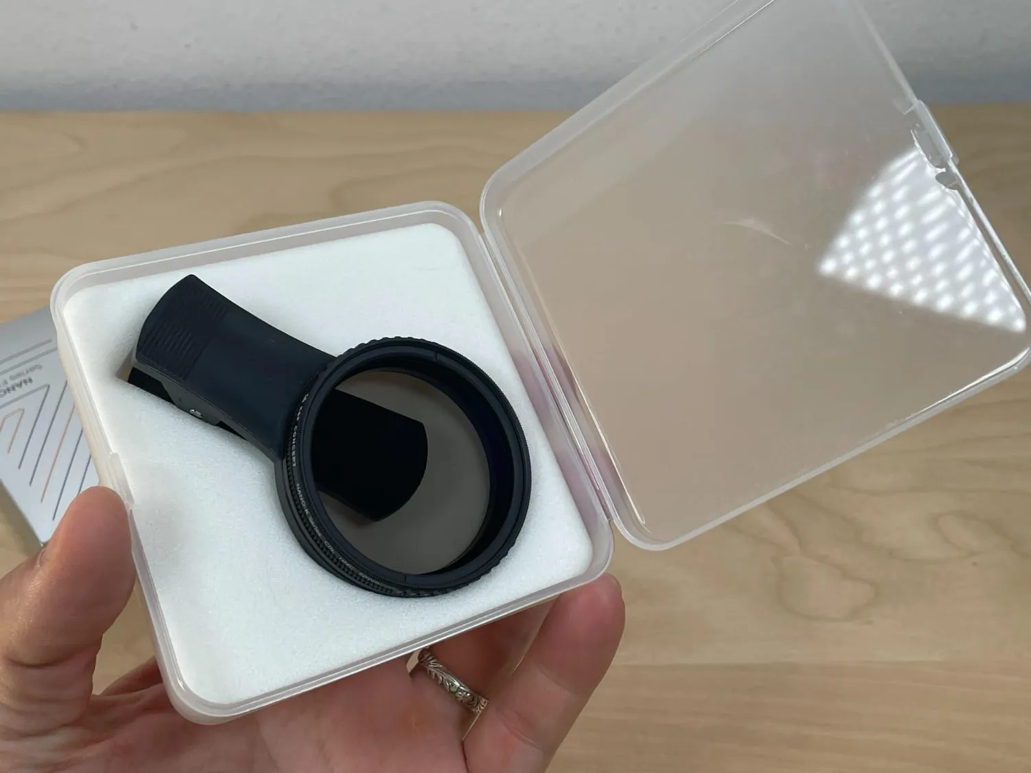 K&F Concept Filtro CPL 52mm Smartphone Clip-on
