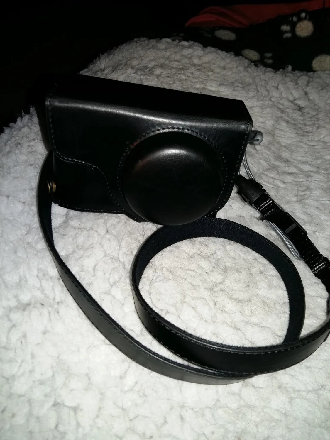 MegaGear MG1260 Custodia Panasonic TZ90 TZ95 marrone chiaro
