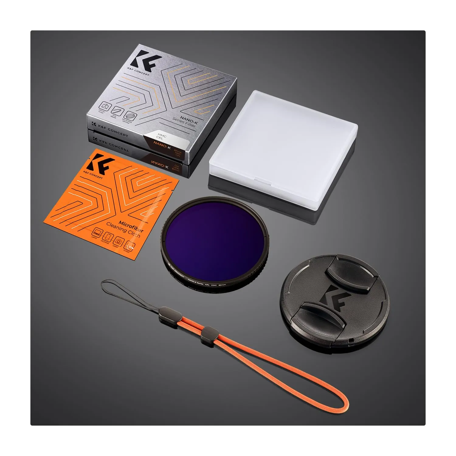 K&F Concept Nano-Klear CPL 82mm filtro polarizzatore
