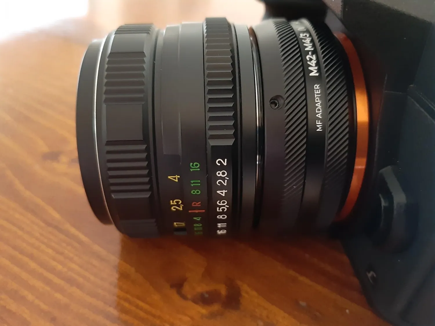 K&F Concept M42-M4/3 adattatore obiettivi manuale M42