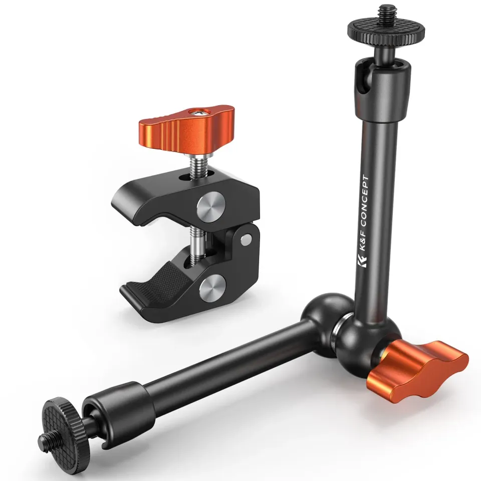 K&F Concept Braccio Magico 9.8" con Super Clamp 2kg