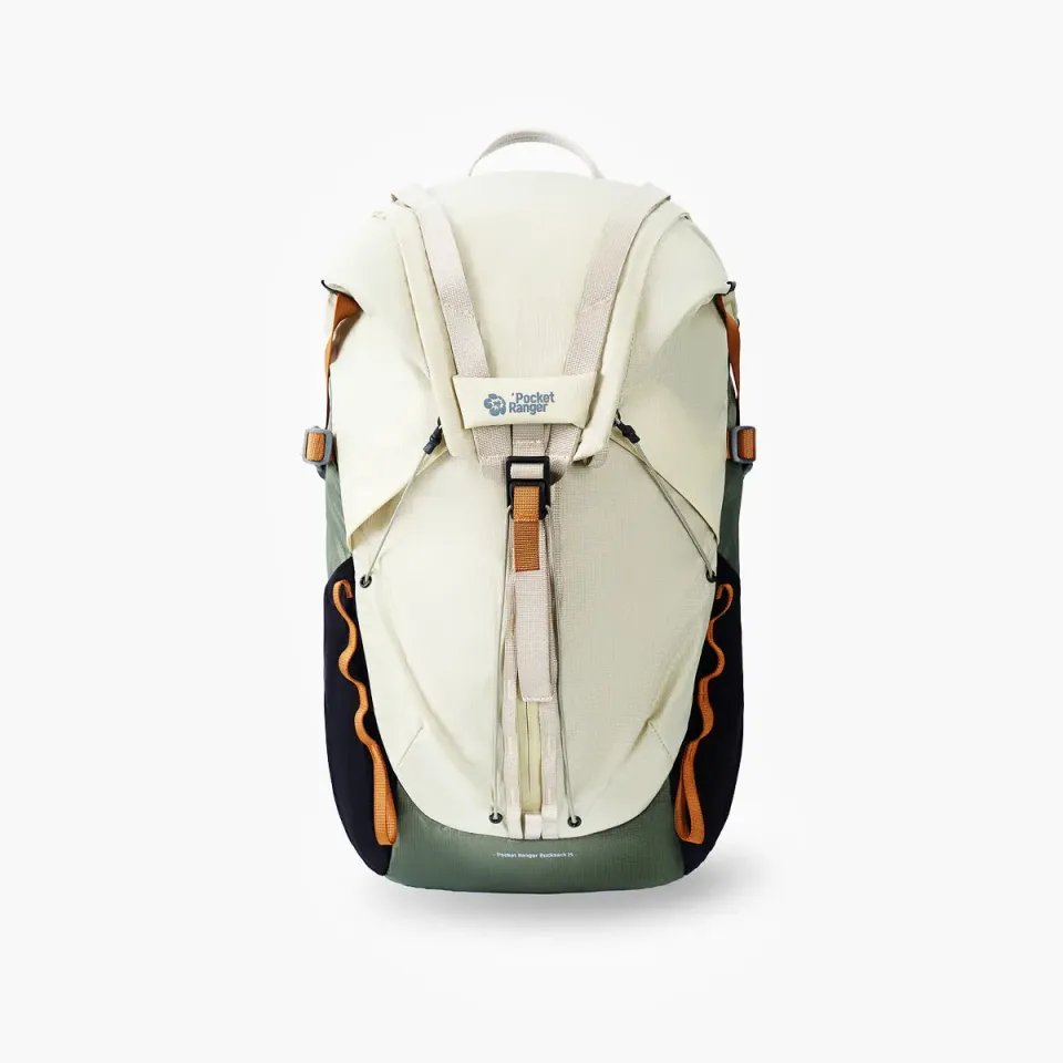 VSGO Pocket Ranger 25L zaino fotografico beige espandibile