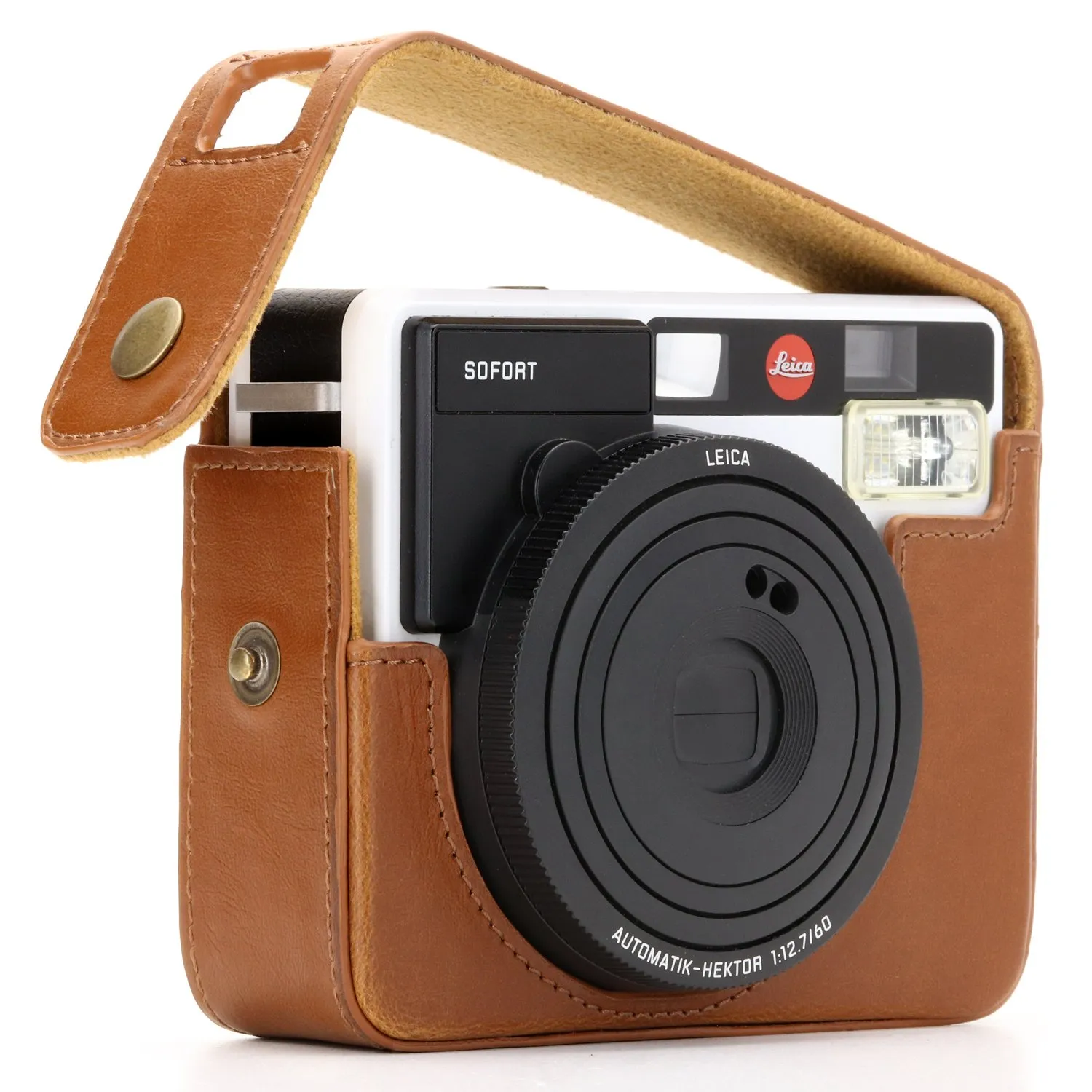 MegaGear Ever Ready custodia pelle Leica Sofort cuoio
