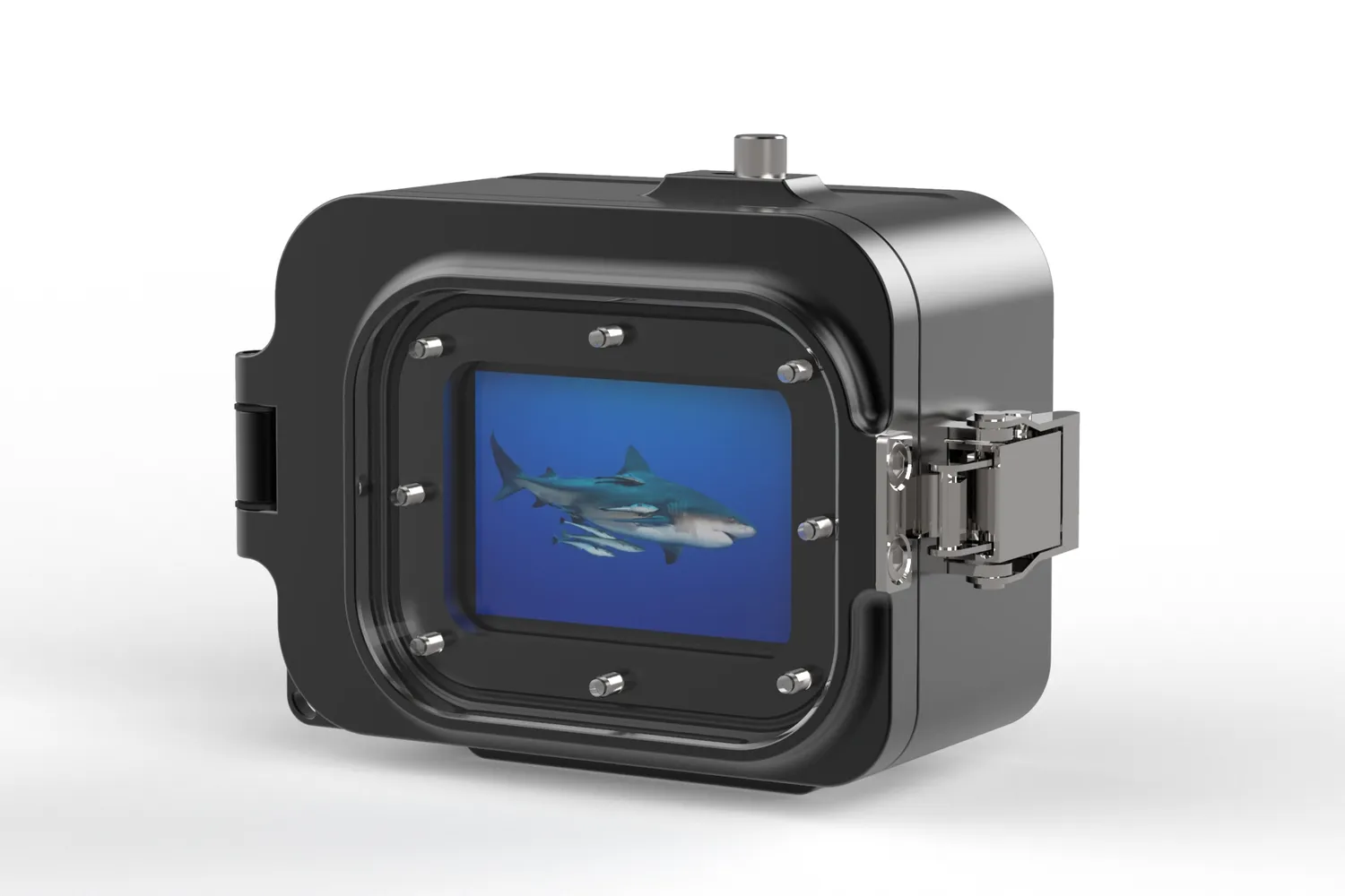 T-Housing Custodia Alluminio 250m per GoPro Hero 9-13 black