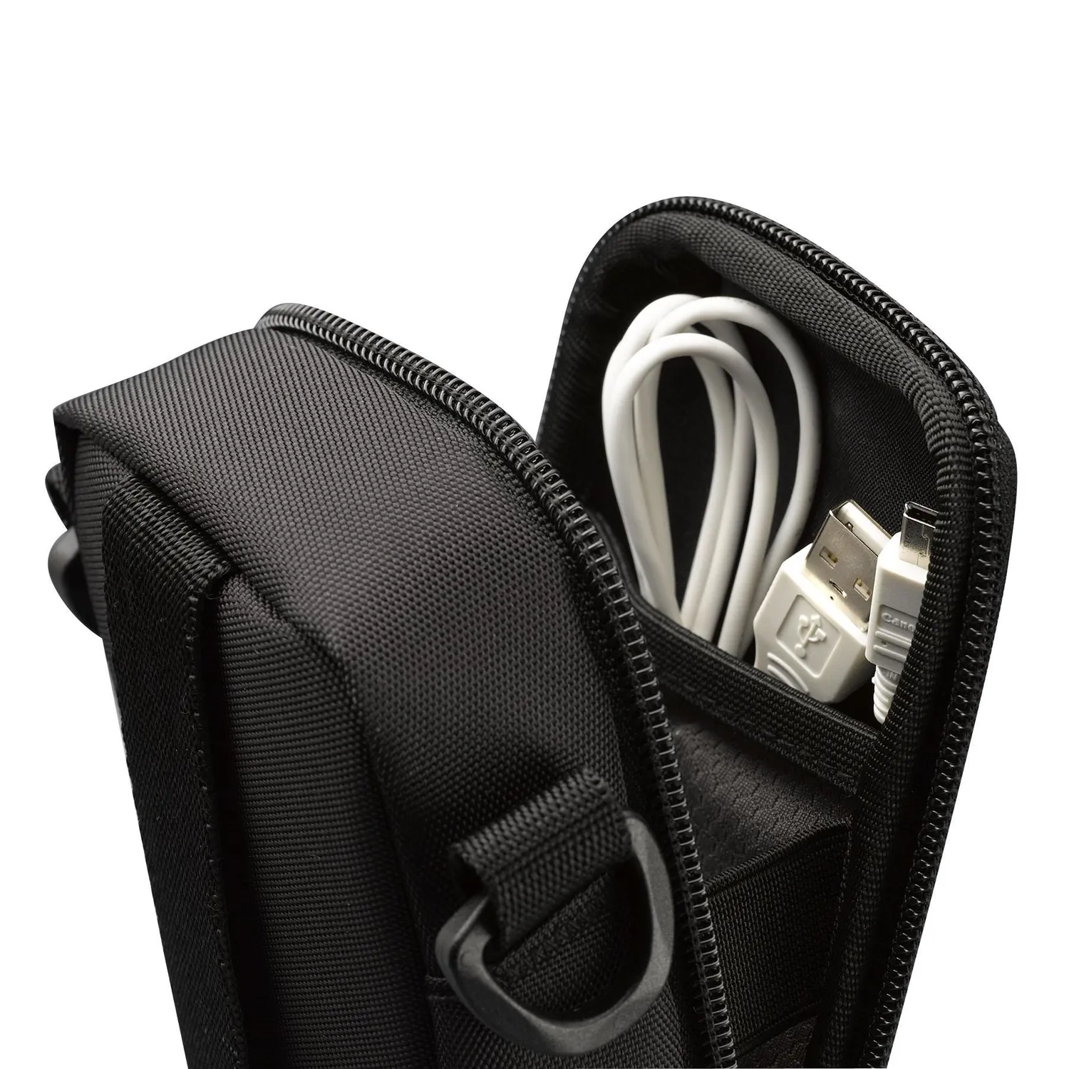 Case Logic QPB-202 custodia compatta nera per flash
