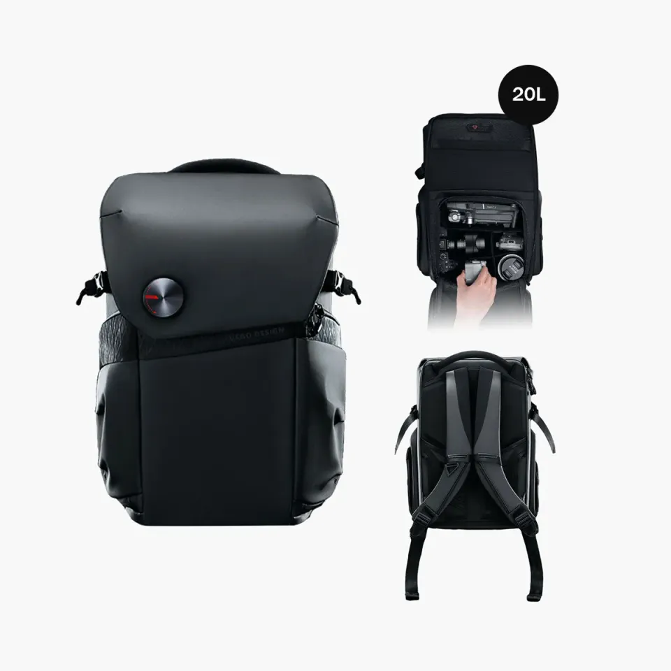 VSGO Black Snipe Pro zaino fotocamera 20L impermeabile