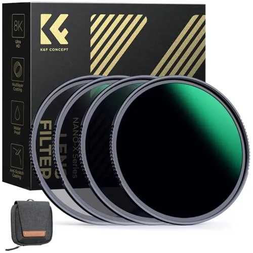 K&F Concept Nano-Xcel Kit 4 Filtri ND 67mm