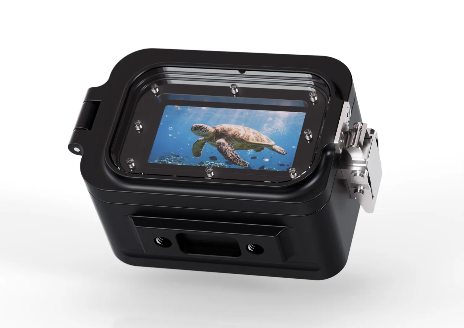 T-Housing per DJI Osmo Action 6 Custodia Subacquea Alluminio 250m