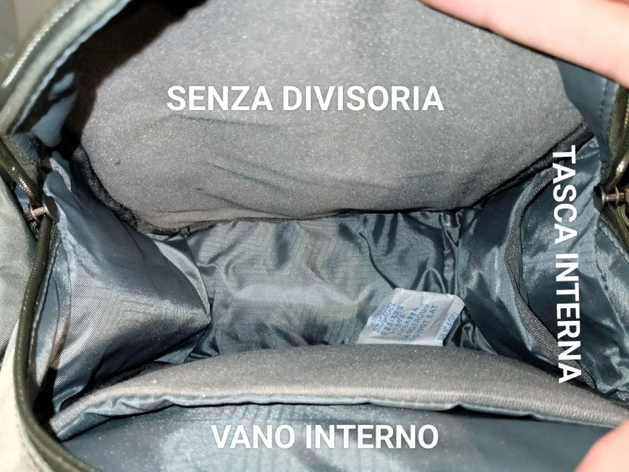 K&F Concept borsa fotografica monospalla nera impermeabile
